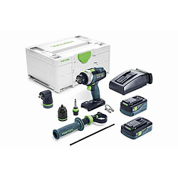 Perceuse visseuse à percussion TPC 18/4 5.2/4.0 I-Set FESTOOL - 577247