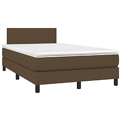 Avis Sommier à lattes,Cadre à lattes de lit pour Adulte matelas et LED Marron foncé 120x200 cm -MN35066