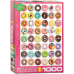 Eurographics 6000?1 485,9 cm Donut Tops Sweet Collection Puzzle (Lot de 1000)