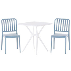 Ensemble table & chaises Beliani