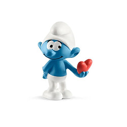 SCHLEICH THE SMURFS 20817 - Figurine Schtroumpf avec Coeur 