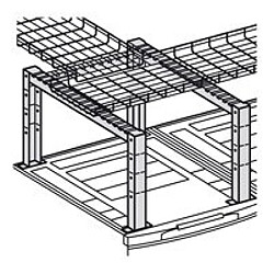 SUPPOR GRILL GUID CAB L600/800 LEGRAND 046478