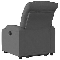 Acheter Maison Chic Fauteuil Relax pour salon, Fauteuil inclinable Gris foncé Tissu -GKD31071