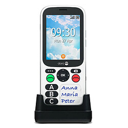 Doro 780X IUP (Double Sim, 4G, 2.8'') - Noir et Blanc