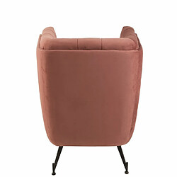 Avis Inside 75 Fauteuil Lounge MARIANAH Rose Antique