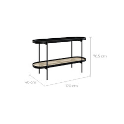 Rendez Vous Deco Console Lukut 120 cm