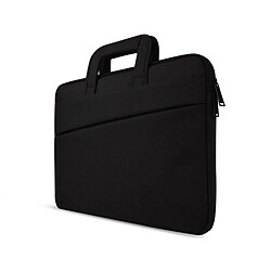 Acheter Wewoo Sacoche pour ordinateur portable noir 12 pouces et ci-dessous Macbook, Samsung, Lenovo, Sony, DELL Alienware, CHUWI, ASUS, HP Poches latérales doubles universelles Wearable Oxford chiffon doux poignée Laptop Tablet Bag,