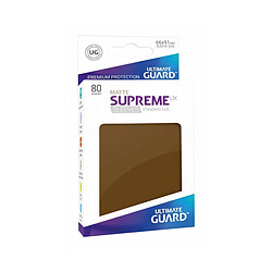 Ultimate Guard - 80 pochettes Supreme UX Sleeves taille standard Marron Mat 