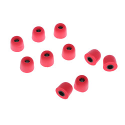 Acheter embouts earbud en mousse à mémoire de forme embouts earplug pour casque inear 4,5 mm rouge