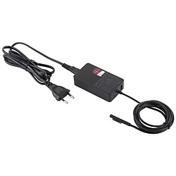 Wewoo Chargeur Bloc d'alimentation pour adaptateur secteur 44W 15V 2.58A pour Microsoft Surface Pro 5 1796/1769, prise européenne