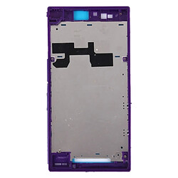 Wewoo Pour Sony Xperia Z Ultra Violet / XL39h / C6802 Boîtier Avant Cadre LCD pièce détachée