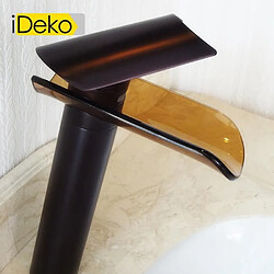 iDeko®Robinet Mitigeur lavabo cascade & Flexible