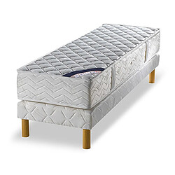 Mes Ensemble matelas ressorts ensachés - grand confort ferme 70x190cm + sommier