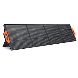 Panneau solaire pliable FOSSiBOT SP200 200 W, MC4 à Câble de charge Anderson/XT90/XT60, poignée magnétique, efficacité de 23,4 %, béquilles réglables, étanche IP67 