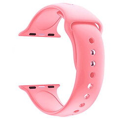 Shot Bracelet Silicone 42/44mm pour IWATCH Serie 2 APPLE Confortable Sportif (ROSE)