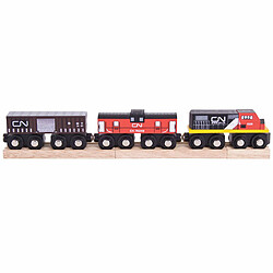 Bigjigs Rail Moteurs et wagons du CN