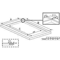 Beko Plaque induction HII74700UF, 70 cm, 1 zone modulaire, 7400w pas cher