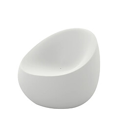 VONDOM Chaise Stone Lounge - basic - blanc