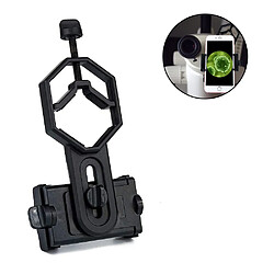 Support adaptateur universel pour téléphone portable - Compatible avec le microscope de télescope binoculaire monoculaire - Convient à presque tous les smartphones sur le marché - Enregistrez la nature du monde 