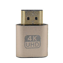 Universal VGA HDMI compatible Virtual Plug Virtual Display Simulator Adapter DDC EDID support 1920x1080p 