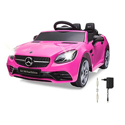 Jamara Ride-on Mercedes-Benz SLC rose 12V pas cher