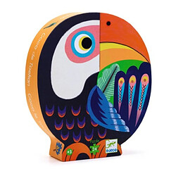 Djeco Puzzle silhouette Coco le Toucan 24 pieces 