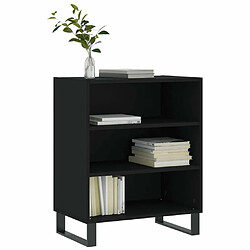 Avis Maison Chic Buffet,Meuble de Rangement,commode pour salon,Cuisine noir 57x35x70 cm bois d’ingénierie -MN35540