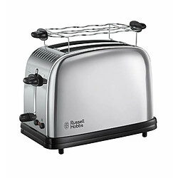 Avis RUSSELL HOBBS 23310-57 - Toaster Victory Retro 2 fentes - Pinces a sandwichs - 1200 W - Acier brillant