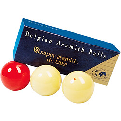 Aramith Jeu de boules de billard Super 61.5mm De luxe