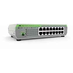 Allied Telesis AT-FS710/16-50 Non-géré Fast Ethernet (10/100) 1U Vert, Gris