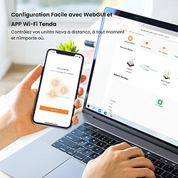 Acheter Tenda Mesh WiFi 6 AX3000 Nova MX12 - Système Mesh WiFi 6 pour Toute la Maison - Couverture WiFi 650m²- Configuration Facile - Contrôle Parental - Remplacement de Répéteur Routeur WiFi - 3 Pack