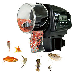 Alimentateur Automatique De Poisson Lcd Affichage Réservoir D'aquarium Poisson Nourriture Chronomètre Automatique Af2009d