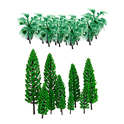 Arbre de paysage paysage 20xTrain Layout Scenery Model Tree Scenery Landscape Train Set Accessoires