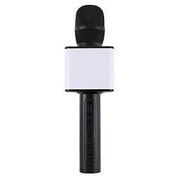 Wewoo SDRD SD-08 Haut-parleurs de haute qualité sonore de poche Enregistreur KTV Karaoké Bluetooth Microphone à condensateur sans fil Noir