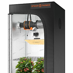 Spider Farmer Kits de culture complets SF1000 avec contrôleur intelligent de ventilateur