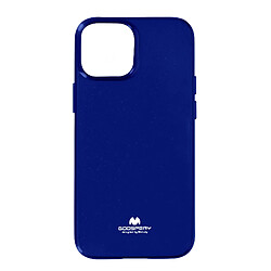 Coque Silicone Mercury iPhone 13 Mini Coque iPhone 13 Mini Silicone Gel Effet Brillant Mercury bleu nuit