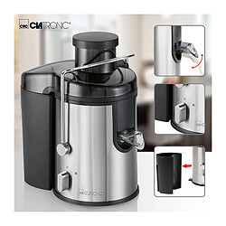 Acheter Centrifugeuse fruits et legumes extracteur de Jus 65MM, 400, Argent, Clatronic, AE 3666