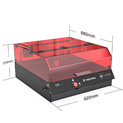 Machine de gravure laser Mecpow X4 Pro 22 W avec caméra intégrée, 410 x 400 mm pas cher