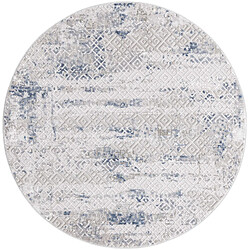 Hadorn Tapis 160x160 Bleu Davos Fusion