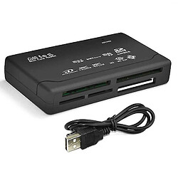 Universal Tout en un lecteur de carte mémoire USB externe SD SDHC Mini Micro M2 MMC XD CF 