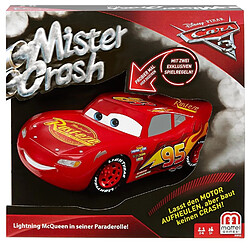 Mattel Mister Crash avec Lightning MC Queen, jeu de société pour enfants 