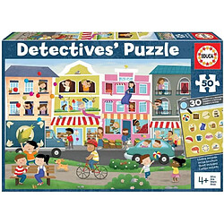 Educa Borras 50 En Ville - Detectives Puzzle 