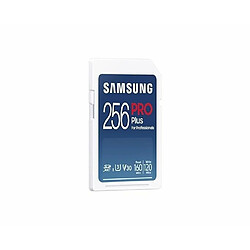 Mercury Samsung Pro Plus MB-SD256K/EU Carte mémoire SDXC UHS-I U3 160 Mo/s Full HD & 4K UHD 256 Go