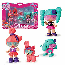 Ludendo Coffret 4 figurines Pinypon My puppy and me 