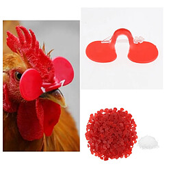 1000x Poulet Pinless Peepers Volaille Blinders Spectacles Anti-Pecking