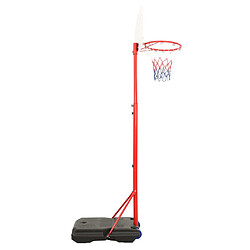 vidaXL Ensemble de basket portable réglable 200-236 cm