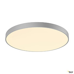 Slv Plafonnier intérieur MEDO 90, rond, gris, LED, 78W, 3000K/4000K, variable Dali