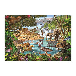 Clementoni - Puzzle 3000 pieces - African Waterhole 