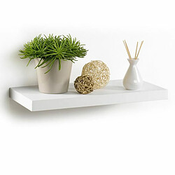 Paris Prix Étagère Murale Design Flottante 50cm Blanc 