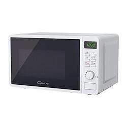 CMWA20SDLWLI Micro-ondes Mono CANDY Idea - 20L - MO : 700W - UI digitale - 5 niveaux de puissance - Blanc